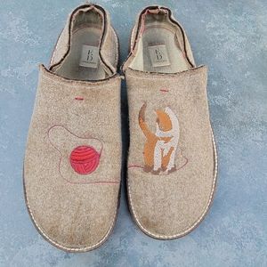 Ellen DeGeneres‎ Womens Brown Slip On Mules